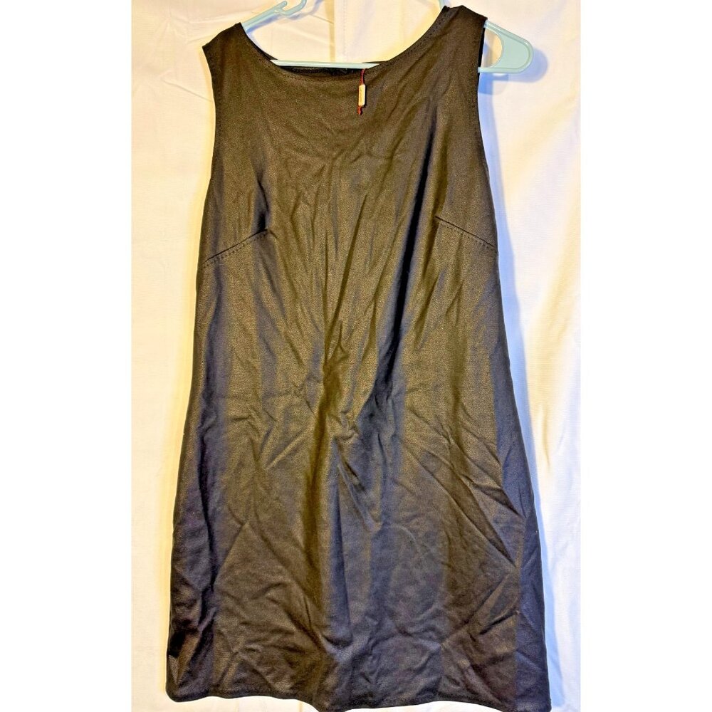 New Witchy Dark Fairy Max Studio Black Luxe Sheath Dress Women’s XL Whimsygoth